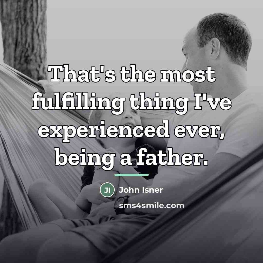 “That's the most fulfilling thing I've experienced ever, being a…” quote by John Isner