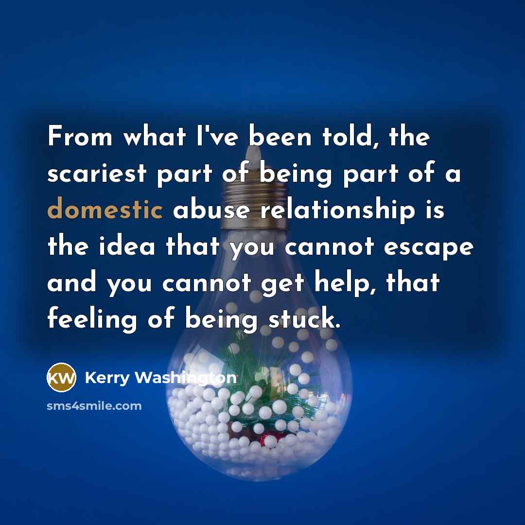 “From what I've been told, the scariest part of being…” quote by Kerry Washington