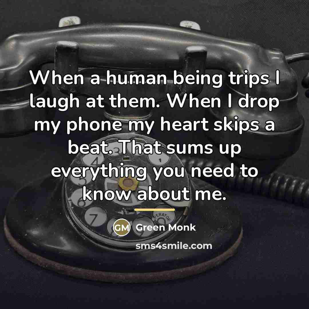 “When a human being trips I laugh at them. When…” quote by Green Monk