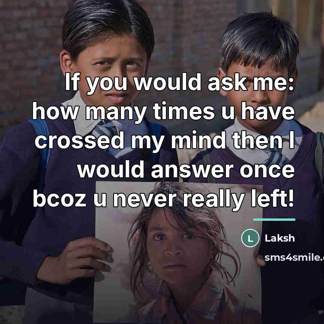 “If you would ask me: how many times u have…” quote by Laksh
