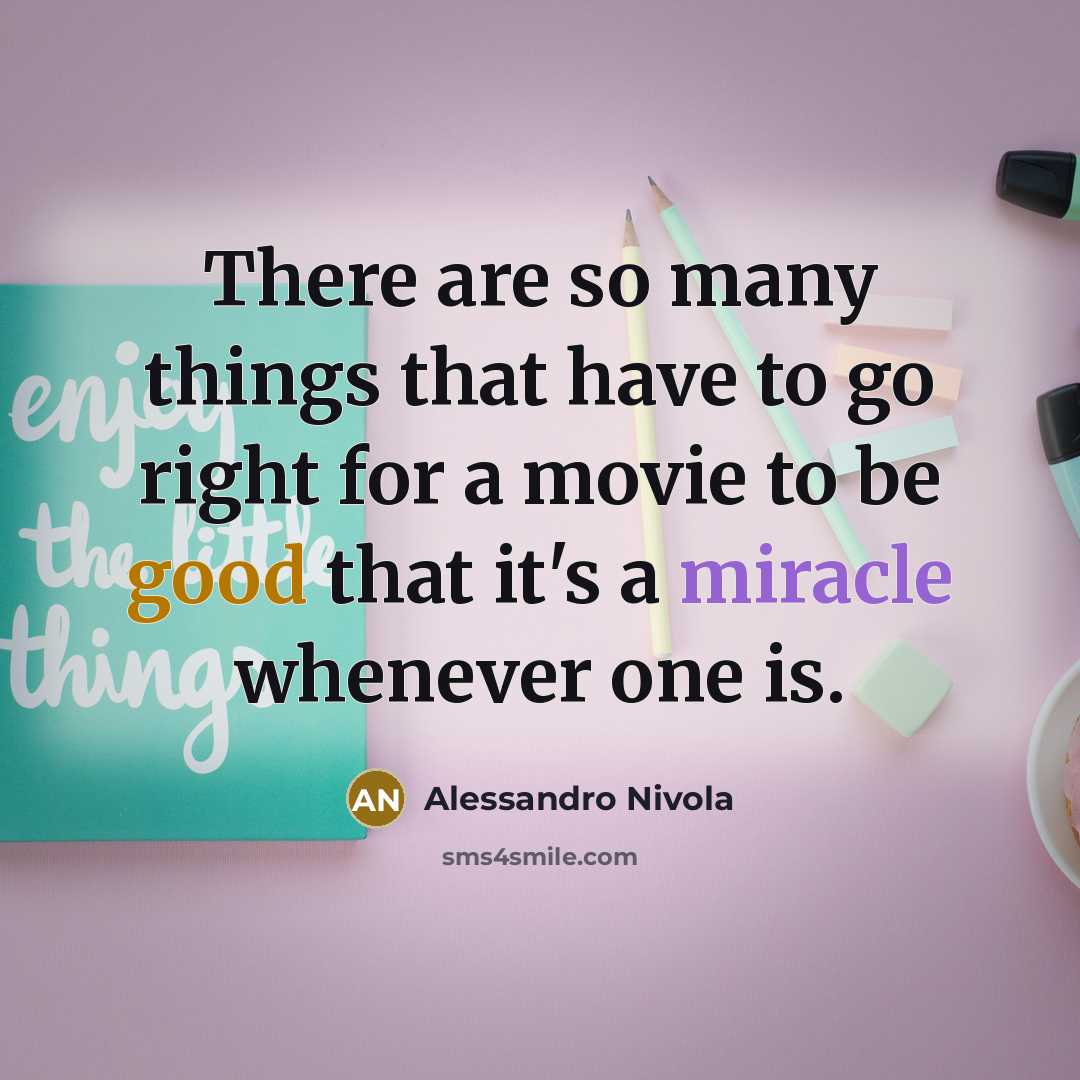 “There are so many things that have to go right…” quote by Alessandro Nivola