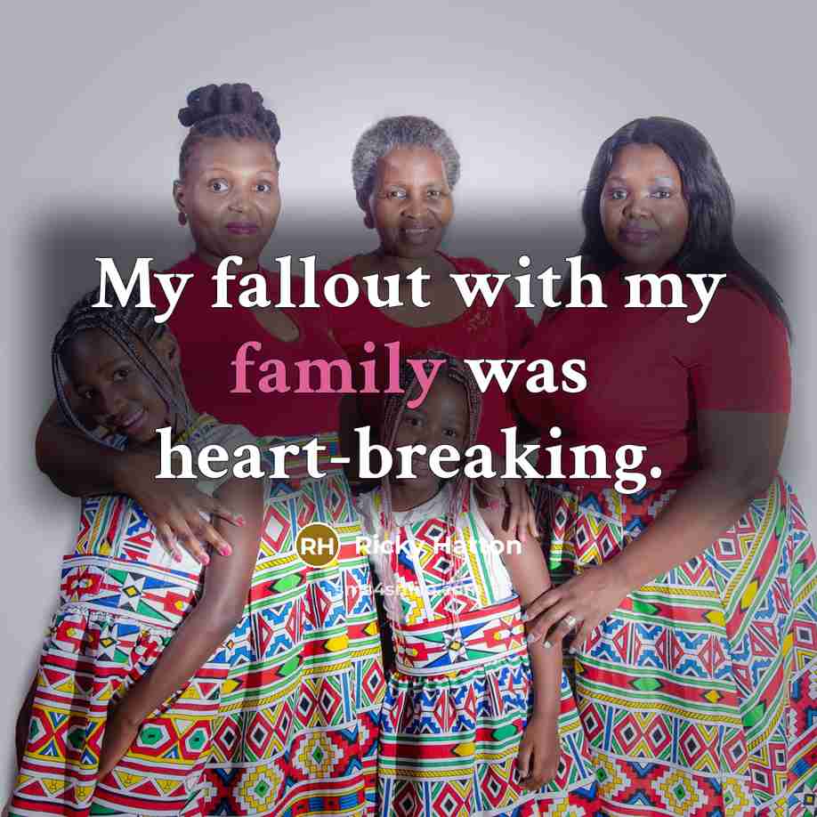 “My fallout with my family was heart-breaking.” quote by Ricky Hatton