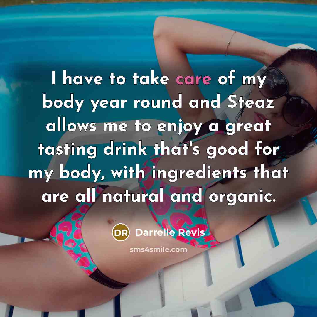 “I have to take care of my body year round…” quote by Darrelle Revis
