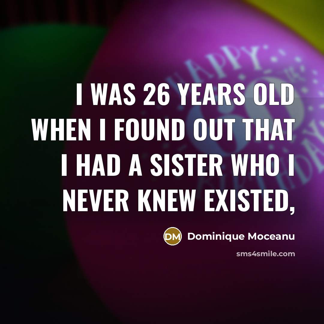 “I was 26 years old when I found out that…” quote by Dominique Moceanu