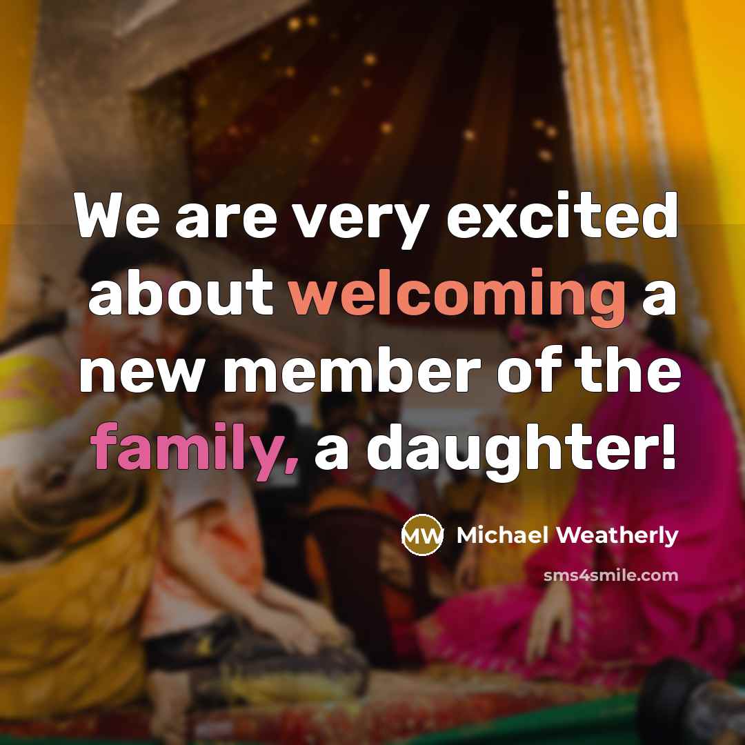 “We are very excited about welcoming a new member of…” quote by Michael Weatherly