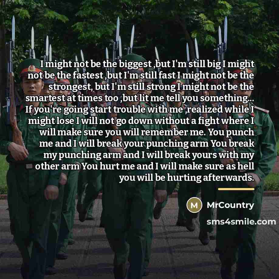 “I might not be the biggest ,but I'm still big…” quote by MrCountry
