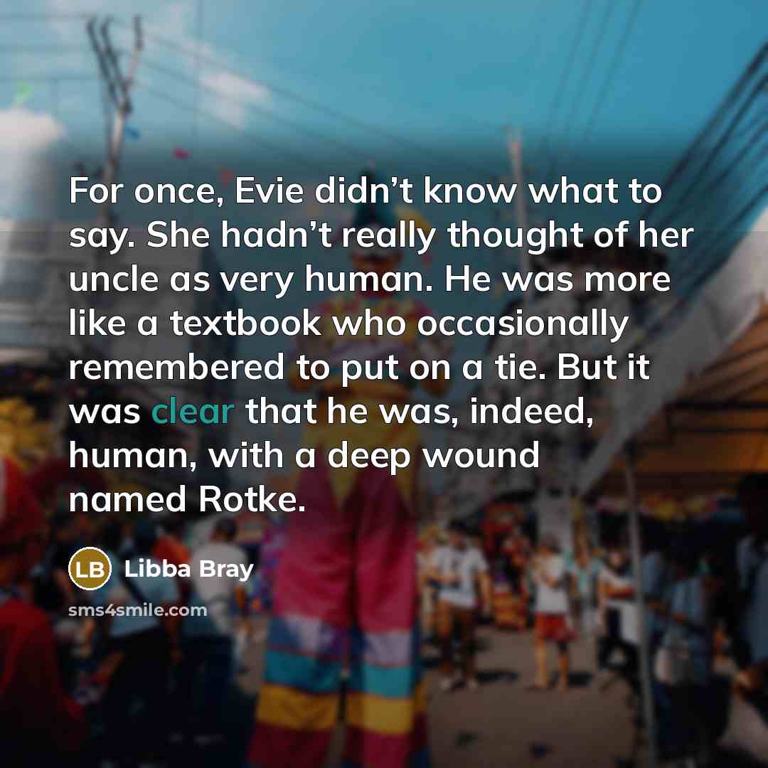 “For once, Evie didn’t know what to say. She hadn’t…” quote by Libba Bray