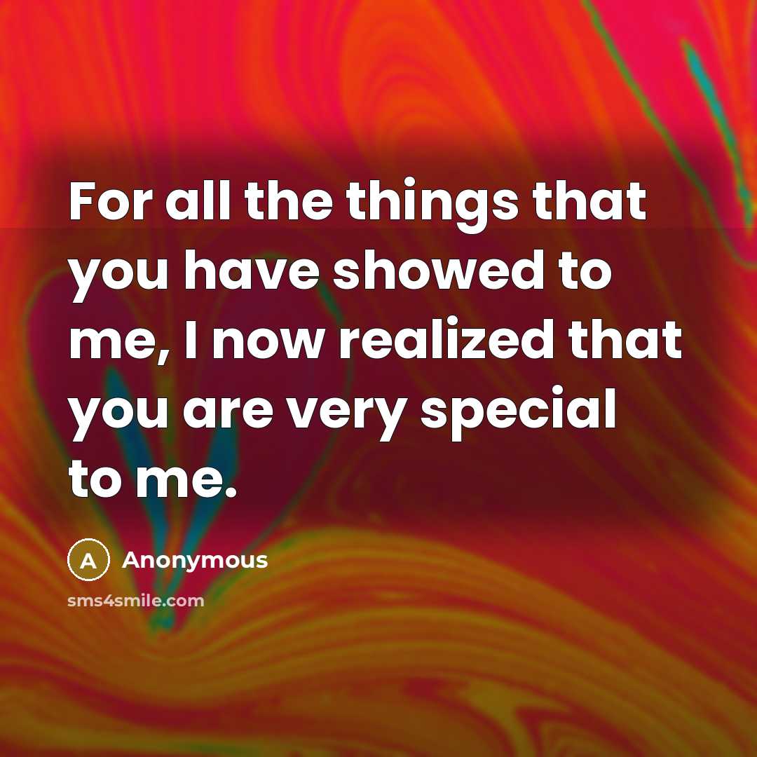 “For all the things that you have showed to me,…” quote by Anonymous