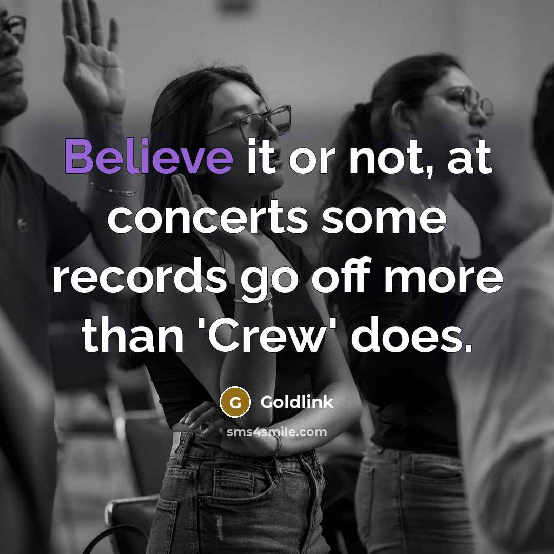 “Believe it or not, at concerts some records go off…” quote by Goldlink