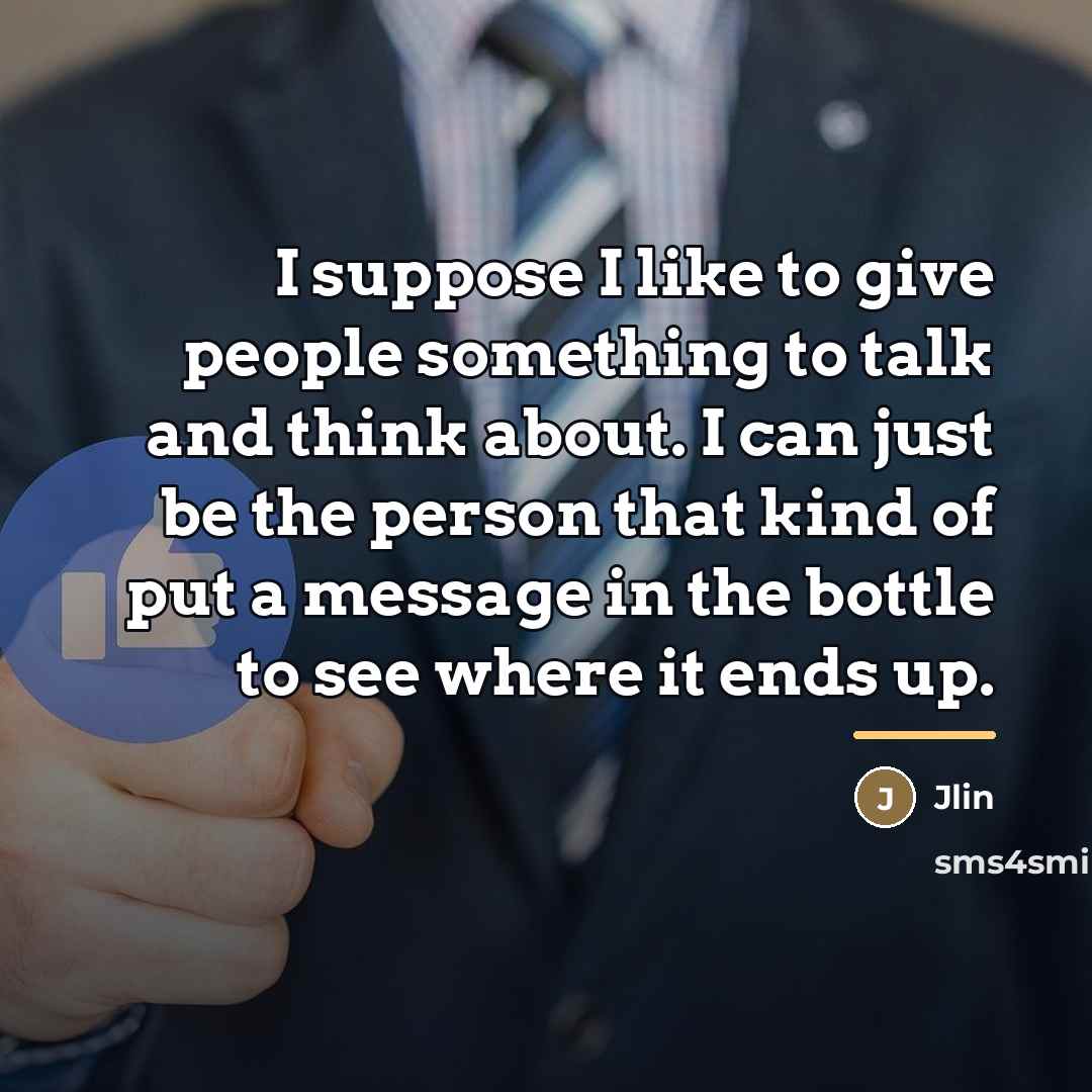 “I suppose I like to give people something to talk…” quote by Jlin