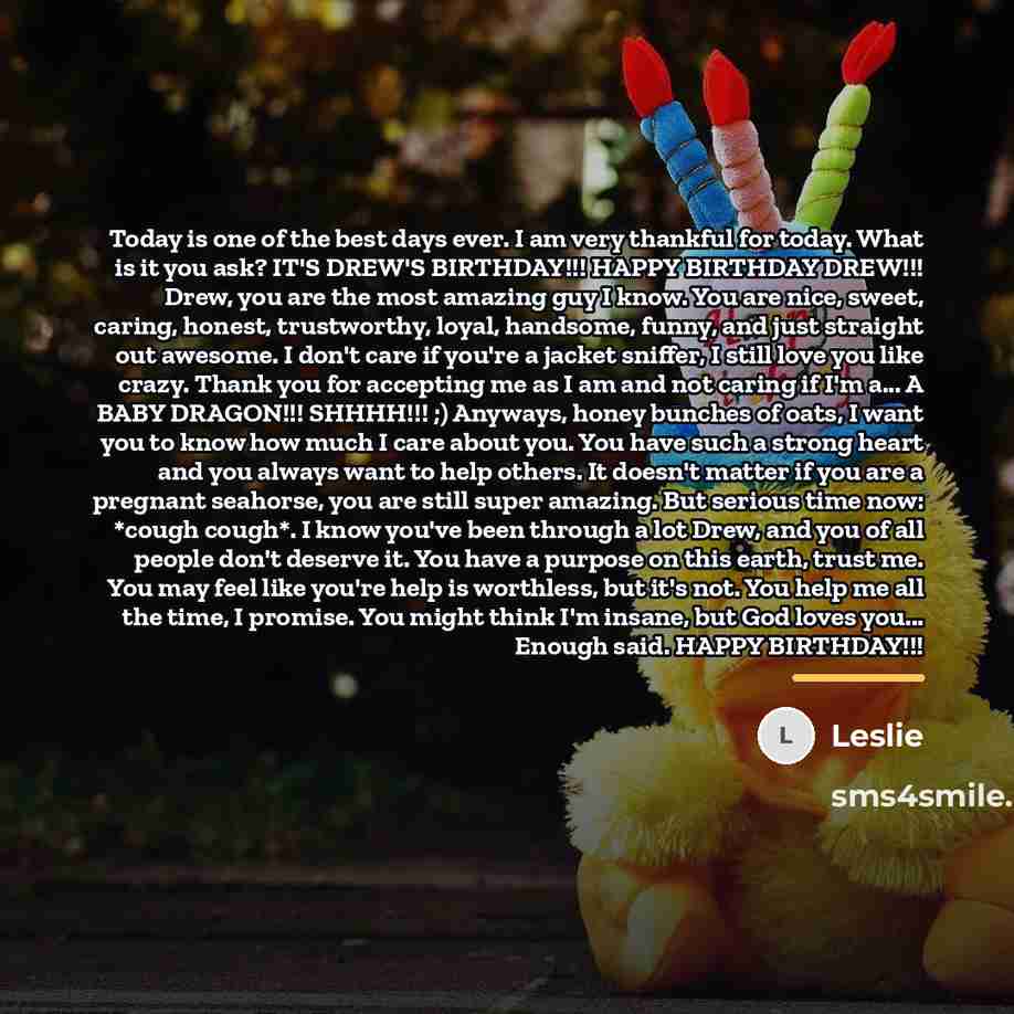 “Today is one of the best days ever. I am…” quote by Leslie