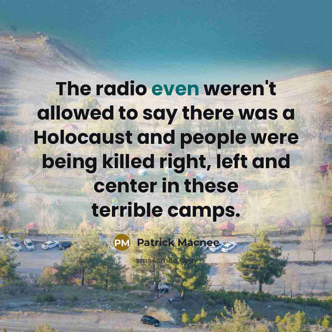 “The radio even weren't allowed to say there was a…” quote by Patrick Macnee