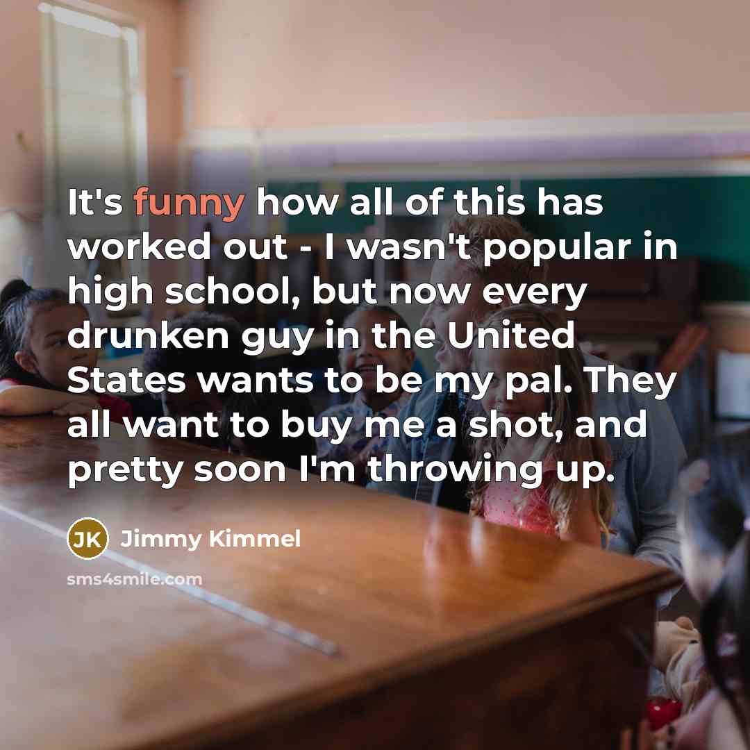 “It's funny how all of this has worked out -…” quote by Jimmy Kimmel