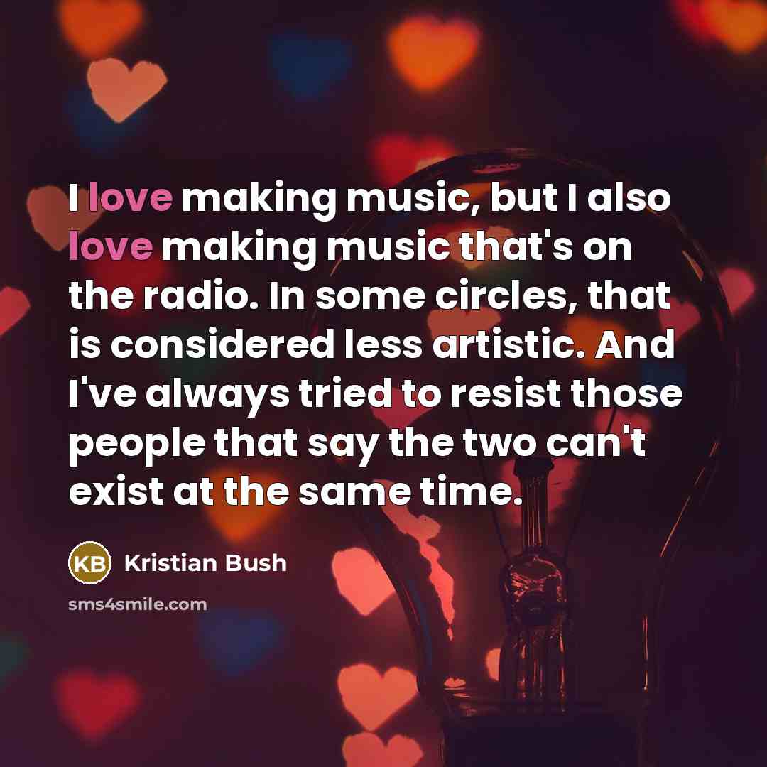 “I love making music, but I also love making music…” quote by Kristian Bush