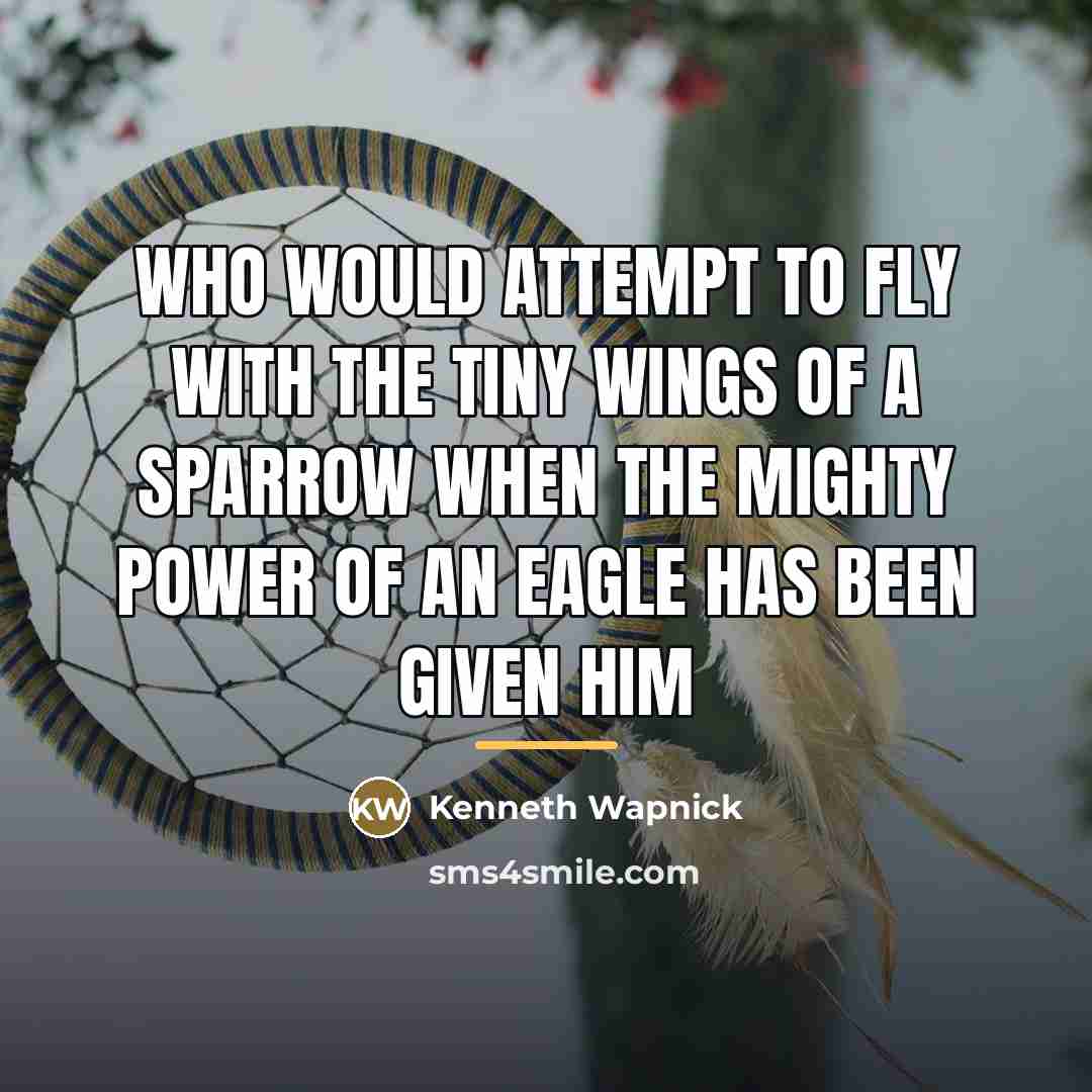 “Who would attempt to fly with the tiny wings of…” quote by Kenneth Wapnick