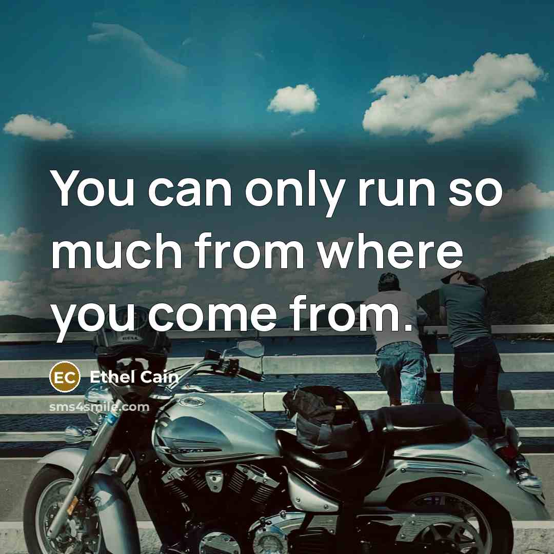 “You can only run so much from where you come…” quote by Ethel Cain