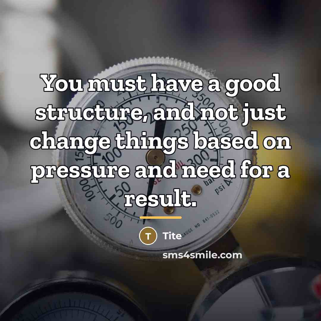 “You must have a good structure, and not just change…” quote by Tite