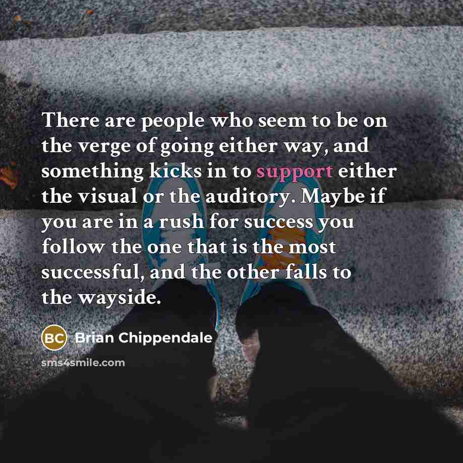 “There are people who seem to be on the verge…” quote by Brian Chippendale