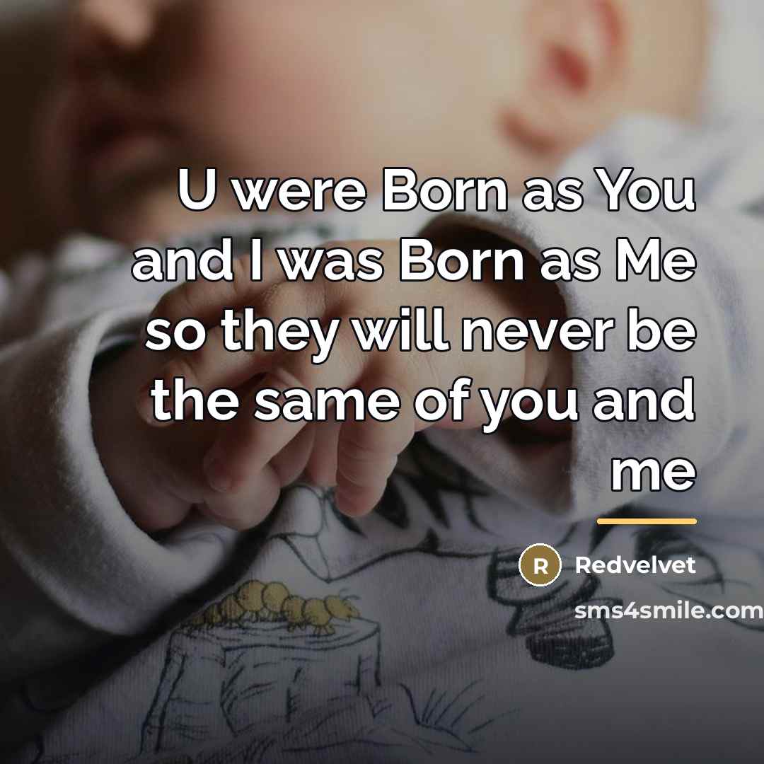 “U were Born as You and I was Born as…” quote by Redvelvet