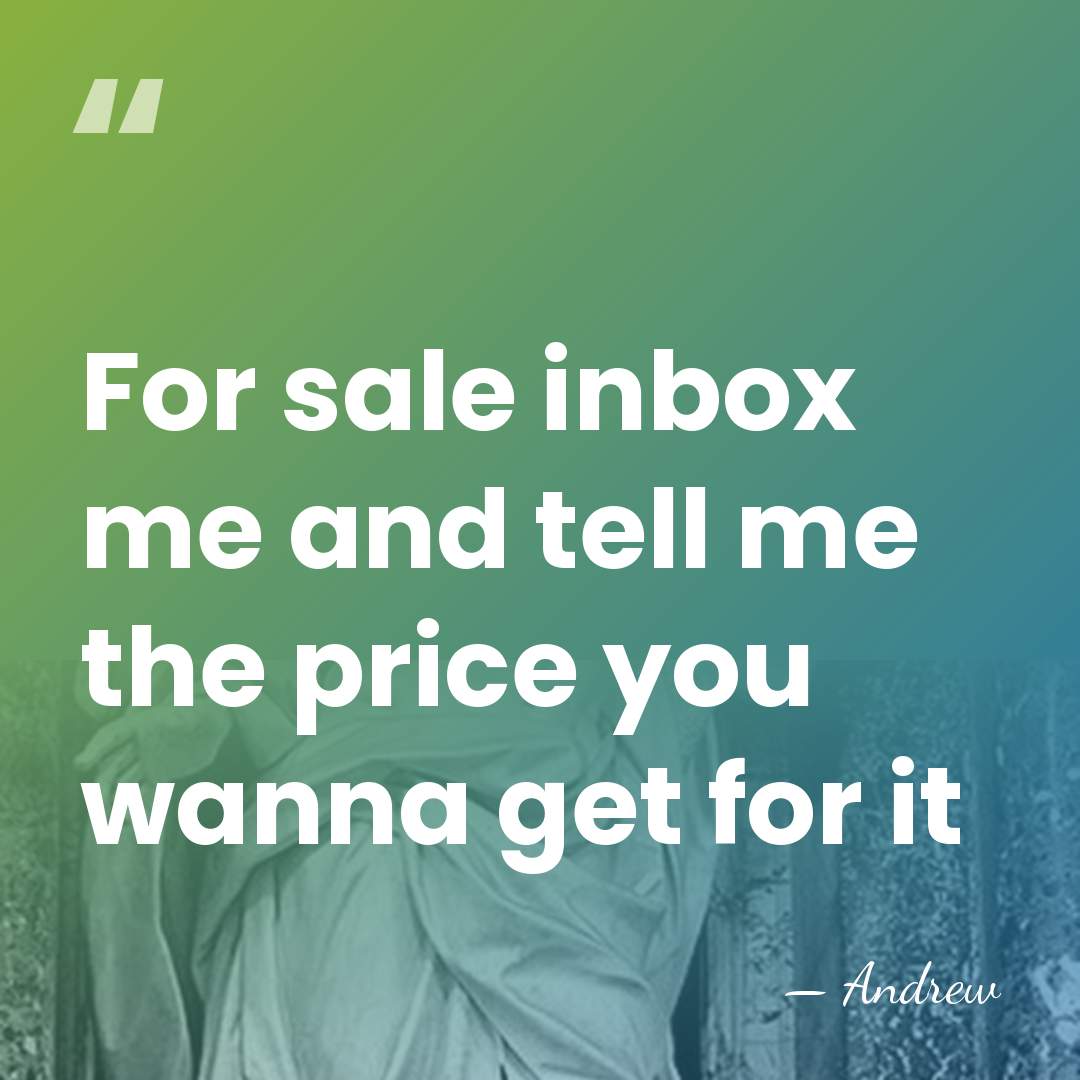 For sale inbox me and tell me the price you wanna get&hellip; - Andrew