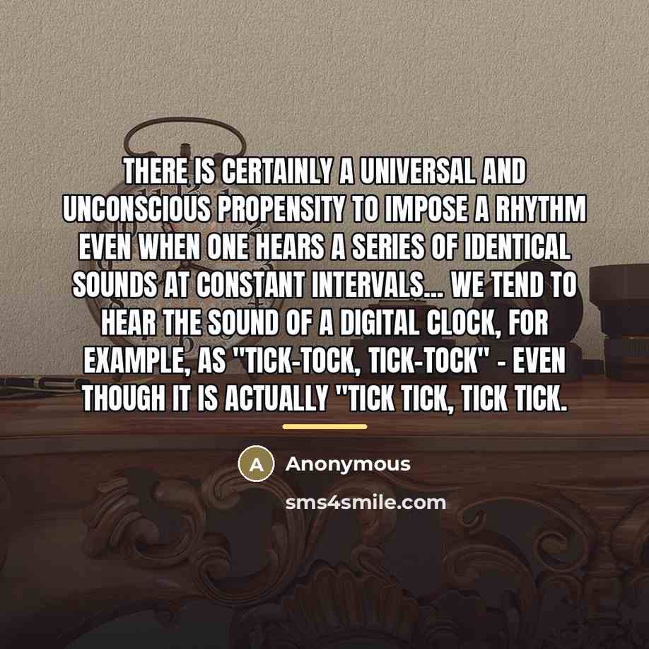 “There is certainly a universal and unconscious propensity to impose…” quote by Anonymous