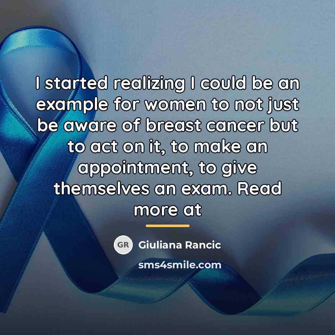 “I started realizing I could be an example for women…” quote by Giuliana Rancic