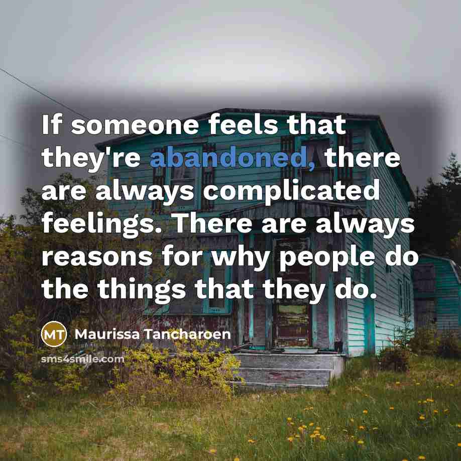 “If someone feels that they're abandoned, there are always complicated…” quote by Maurissa Tancharoen