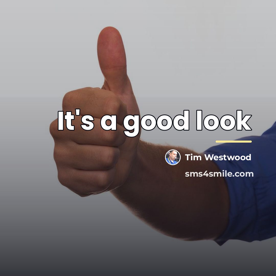 “It's a good look…” quote by Tim Westwood
