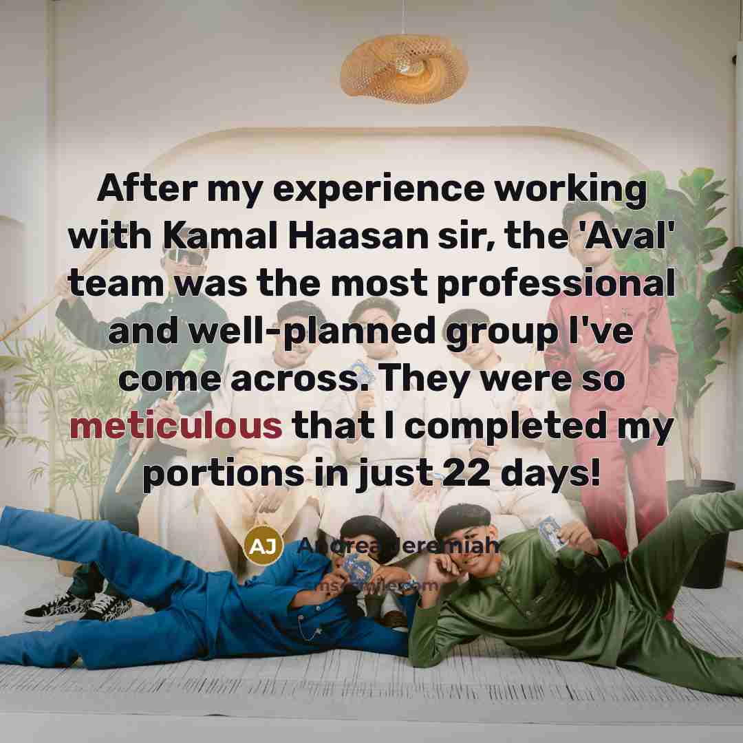 “After my experience working with Kamal Haasan sir, the 'Aval'…” quote by Andrea Jeremiah
