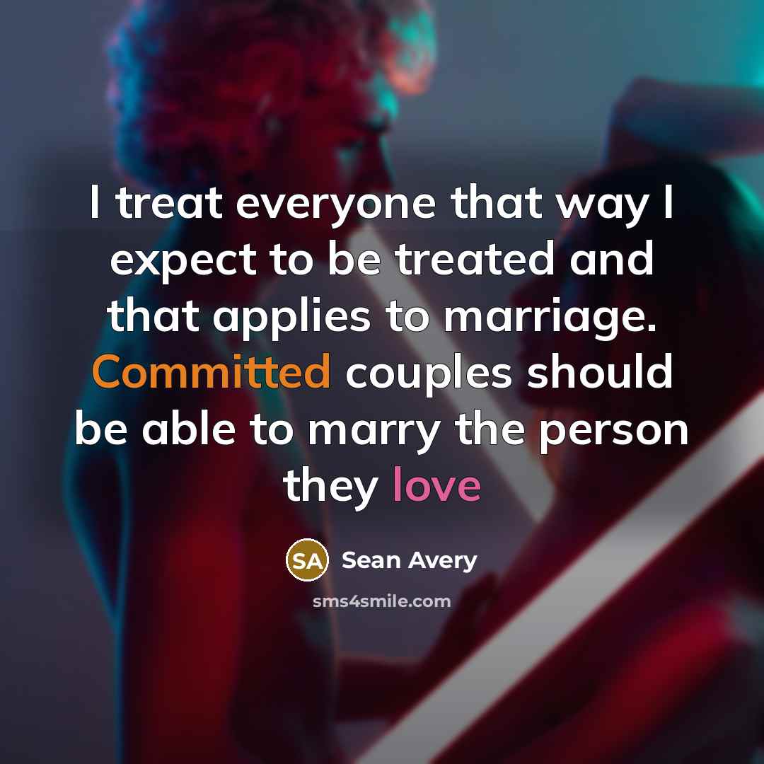 “I treat everyone that way I expect to be treated…” quote by Sean Avery
