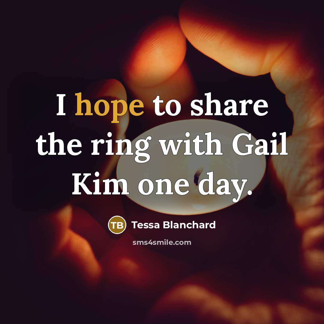 “I hope to share the ring with Gail Kim one…” quote by Tessa Blanchard