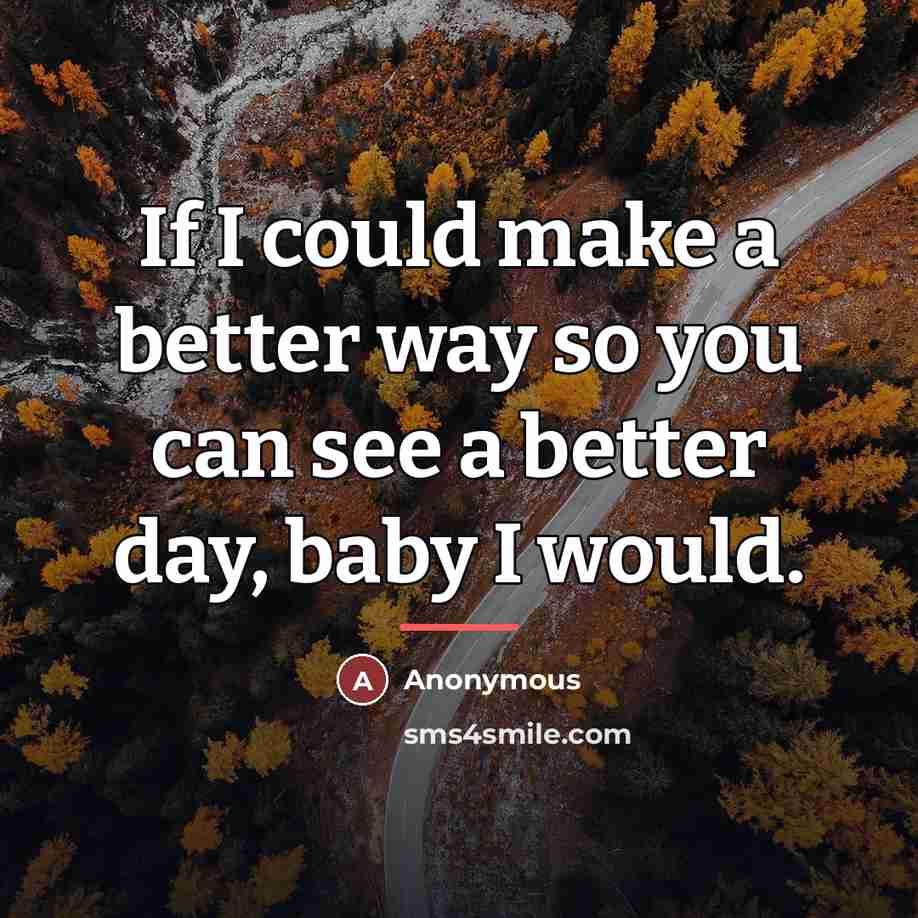 “If I could make a better way so you can…” quote by Anonymous