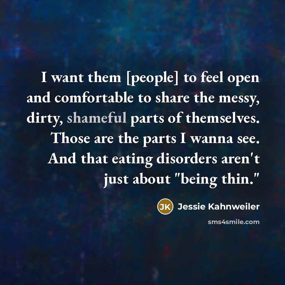 “I want them [people] to feel open and comfortable to…” quote by Jessie Kahnweiler