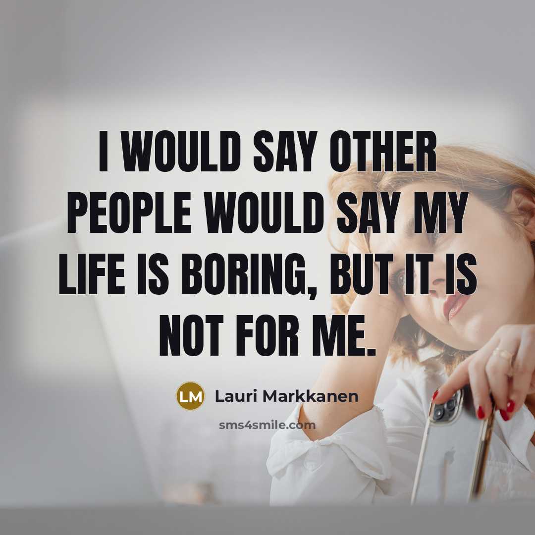 “I would say other people would say my life is…” quote by Lauri Markkanen