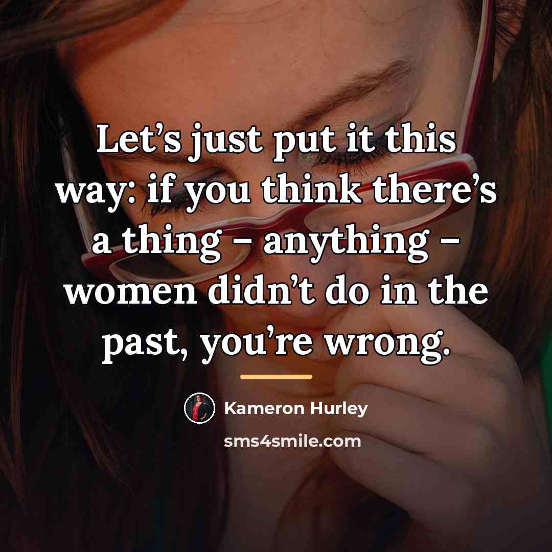 “Let’s just put it this way: if you think there’s…” quote by Kameron Hurley