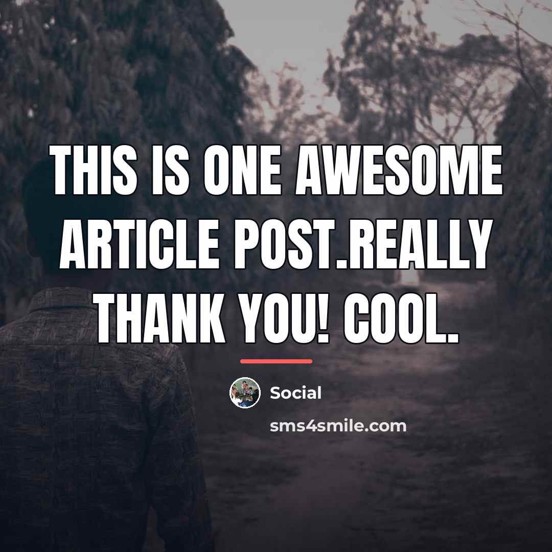 “This is one awesome article post.Really thank you! Cool.…” quote by Social