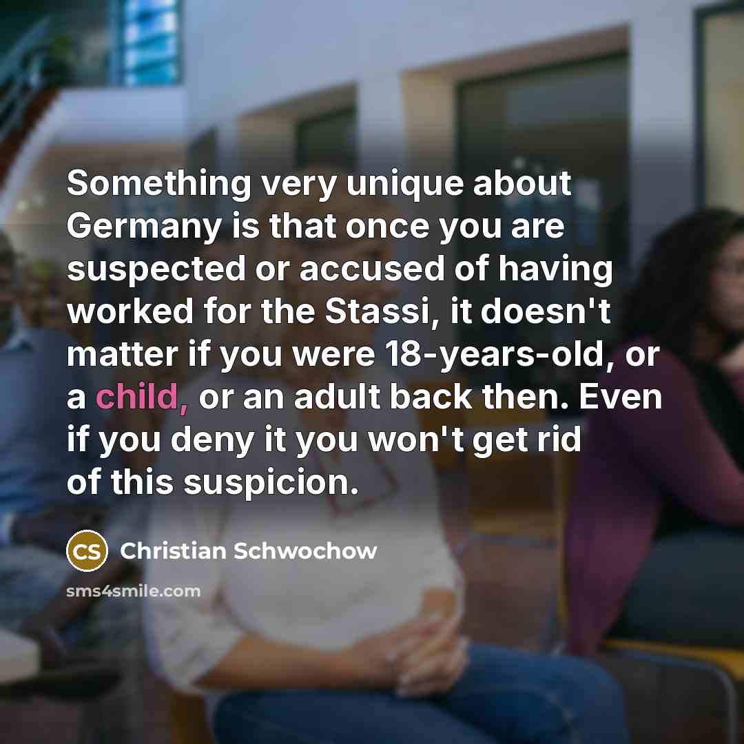 “Something very unique about Germany is that once you are…” quote by Christian Schwochow
