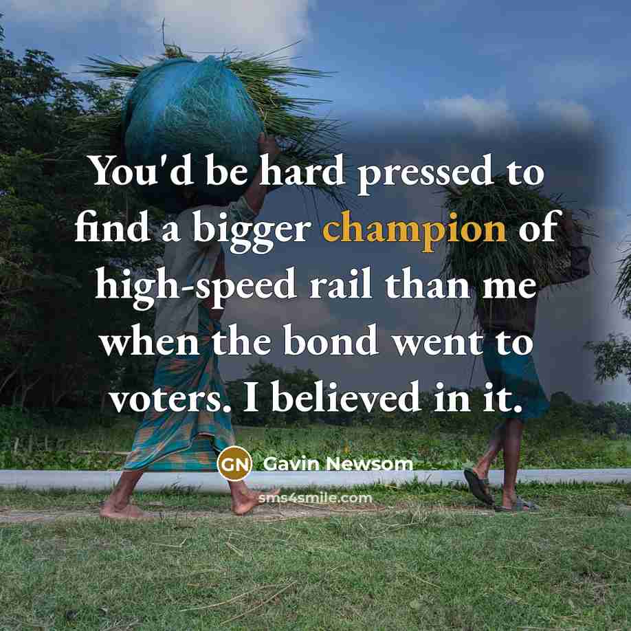 “You'd be hard pressed to find a bigger champion of…” quote by Gavin Newsom