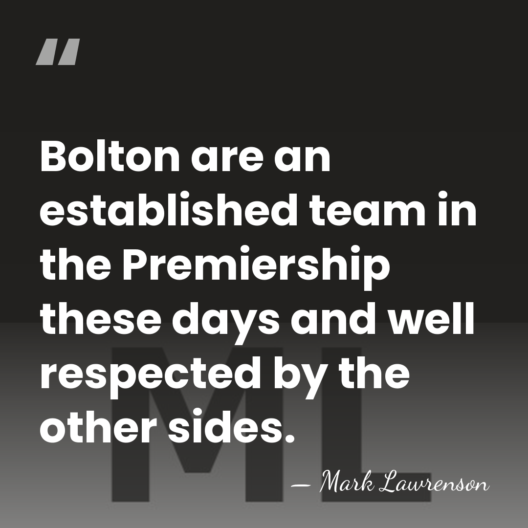 Bolton are an established team in the Premiership these days and well&hellip; - Mark Lawrenson
