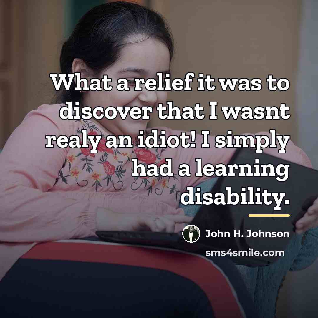 “What a relief it was to discover that I wasnt…” quote by John H. Johnson