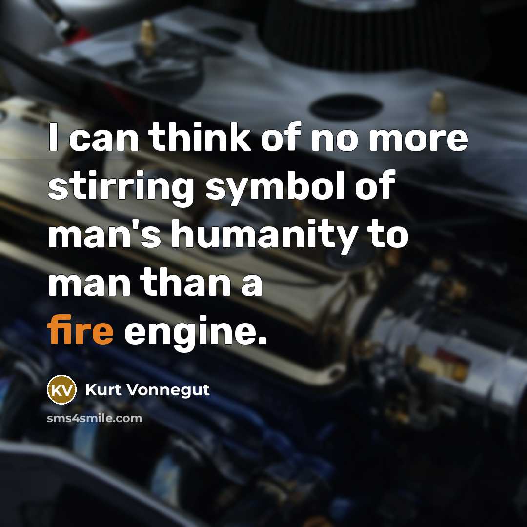 “I can think of no more stirring symbol of man's…” quote by Kurt Vonnegut