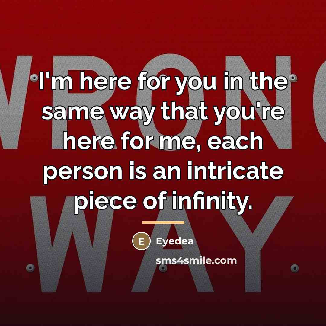 “I'm here for you in the same way that you're…” quote by Eyedea