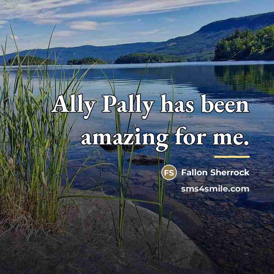 “Ally Pally has been amazing for me.…” quote by Fallon Sherrock