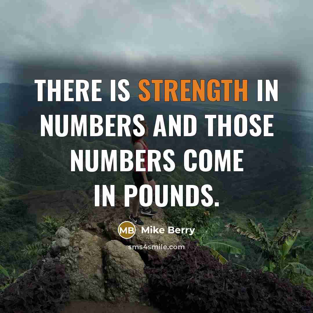 “There is strength in numbers and those numbers come in…” quote by Mike Berry
