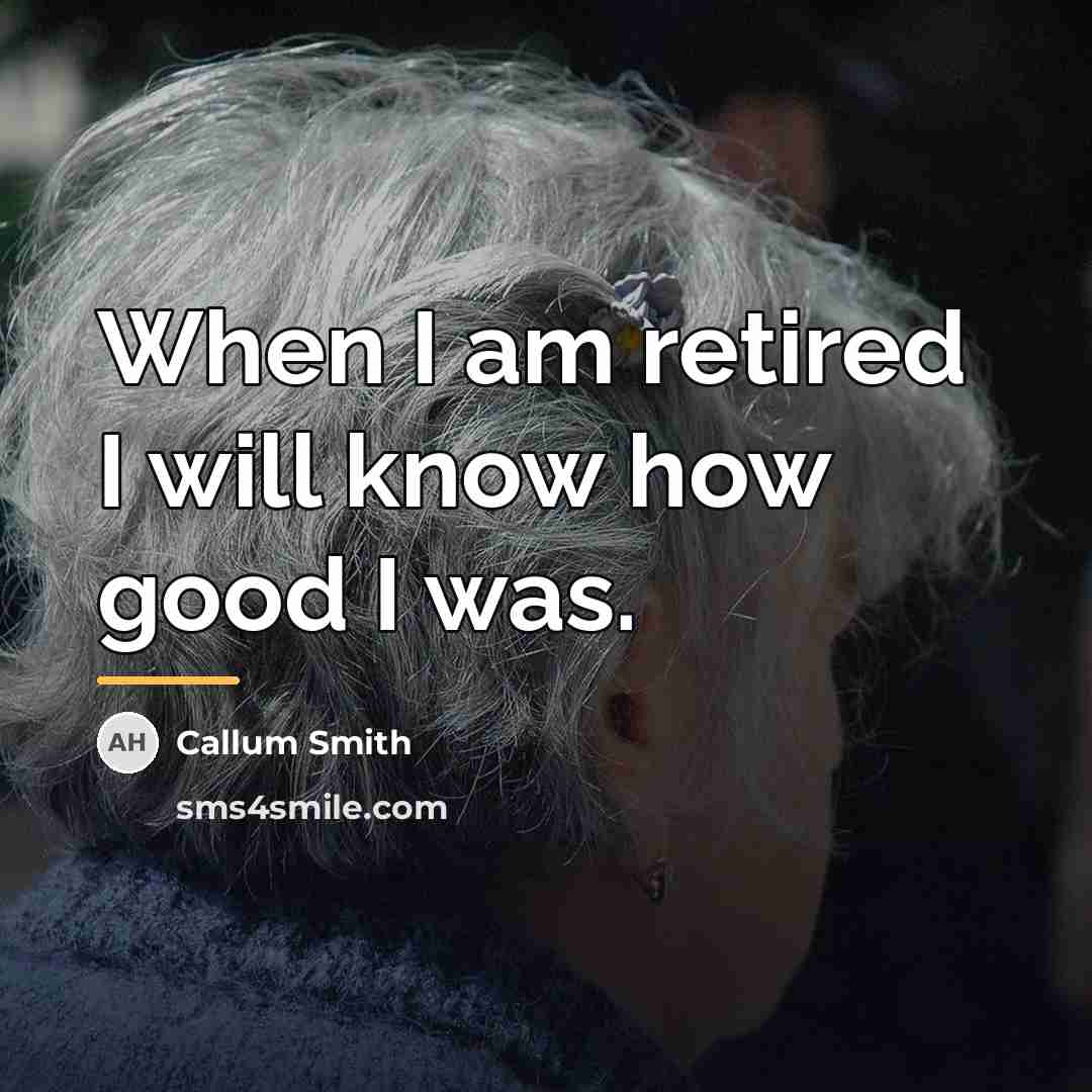 “When I am retired I will know how good I…” quote by Callum Smith