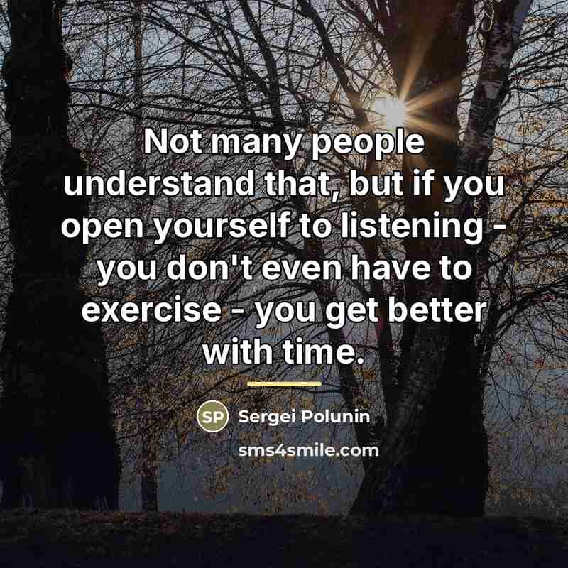 “Not many people understand that, but if you open yourself…” quote by Sergei Polunin