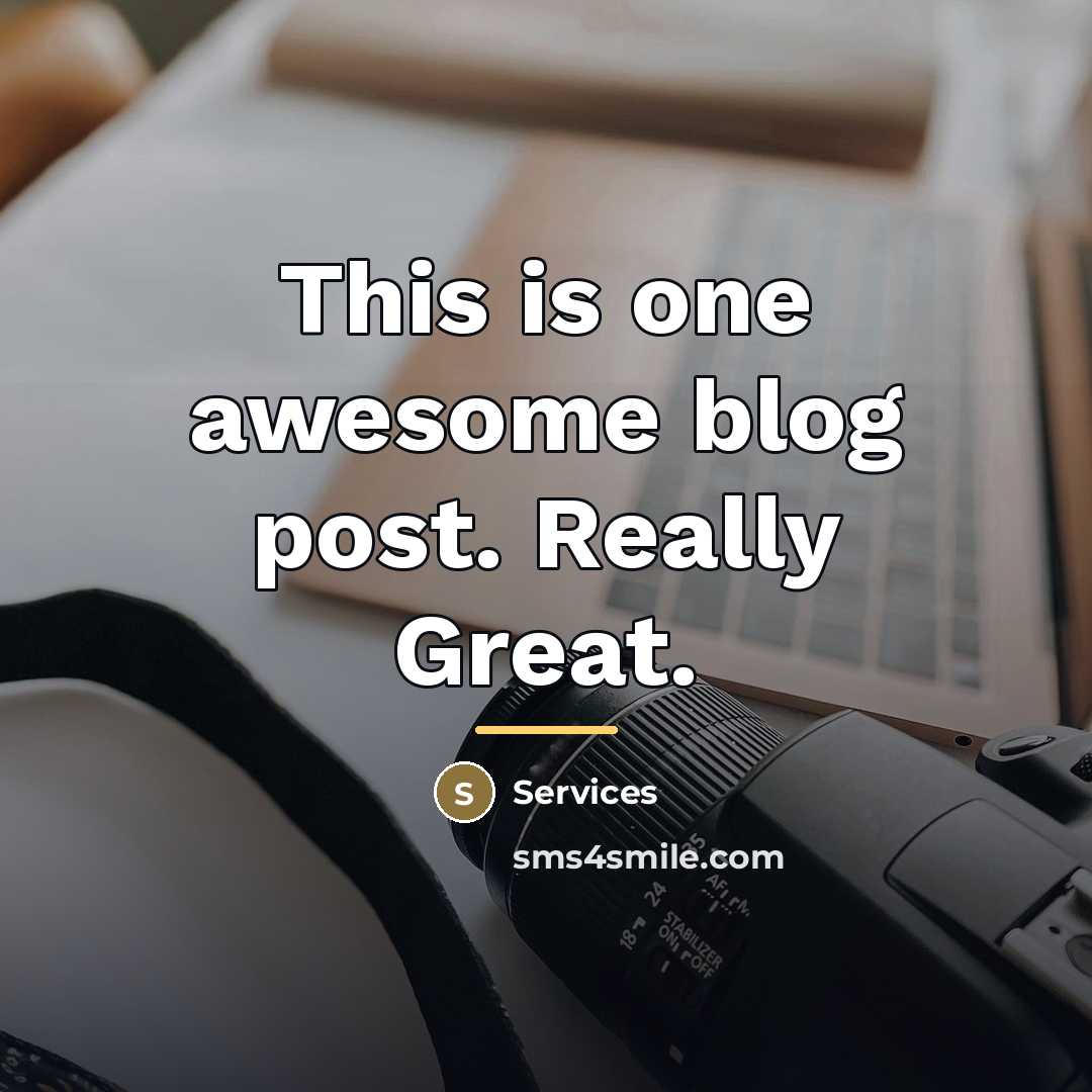 “This is one awesome blog post. Really Great.…” quote by Services