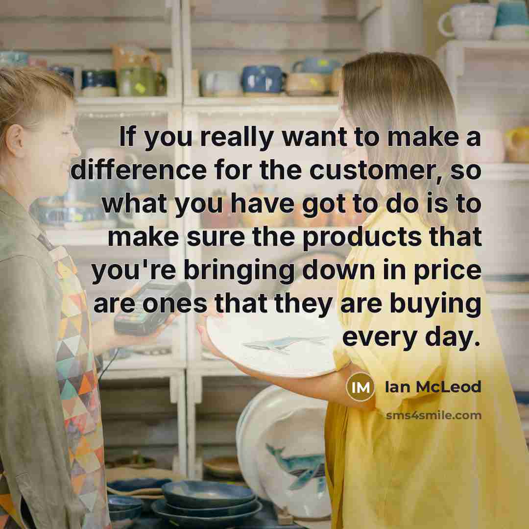 “If you really want to make a difference for the…” quote by Ian McLeod