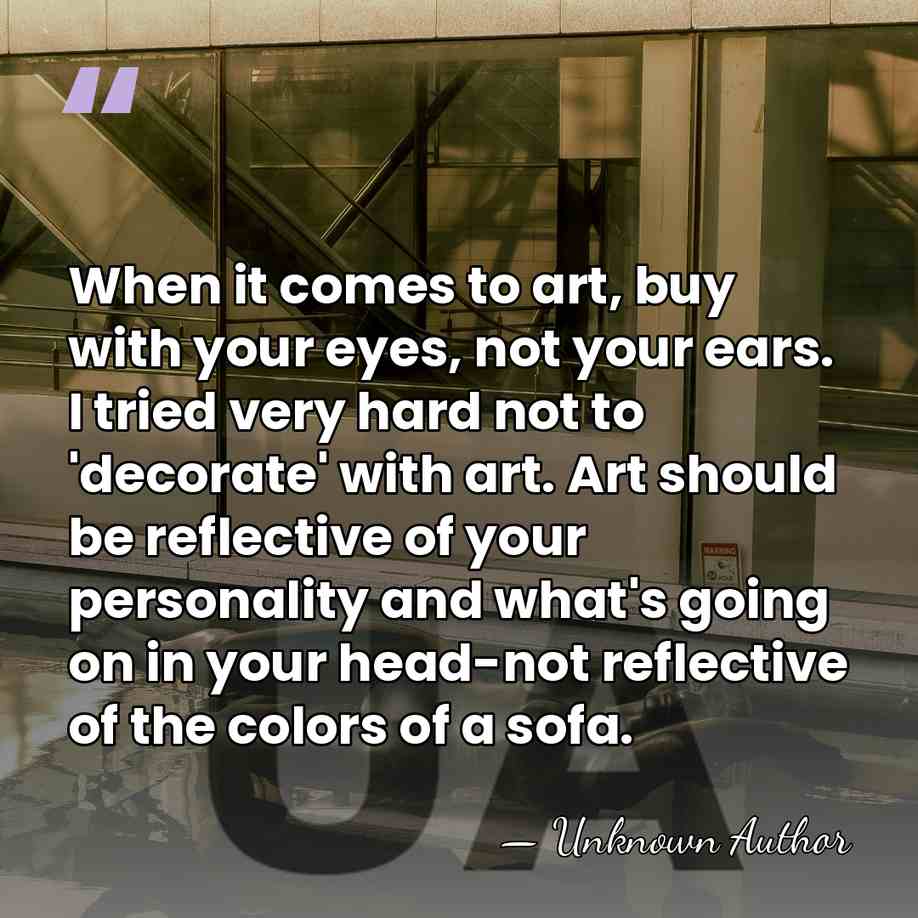 When it comes to art, buy with your eyes, not your ears.&hellip; - Jason Pomeranc