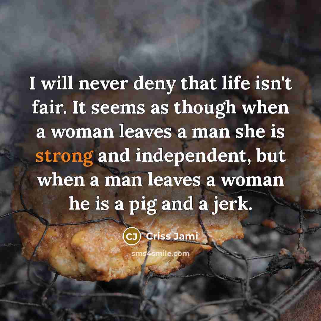 “I will never deny that life isn't fair. It seems…” quote by Criss Jami